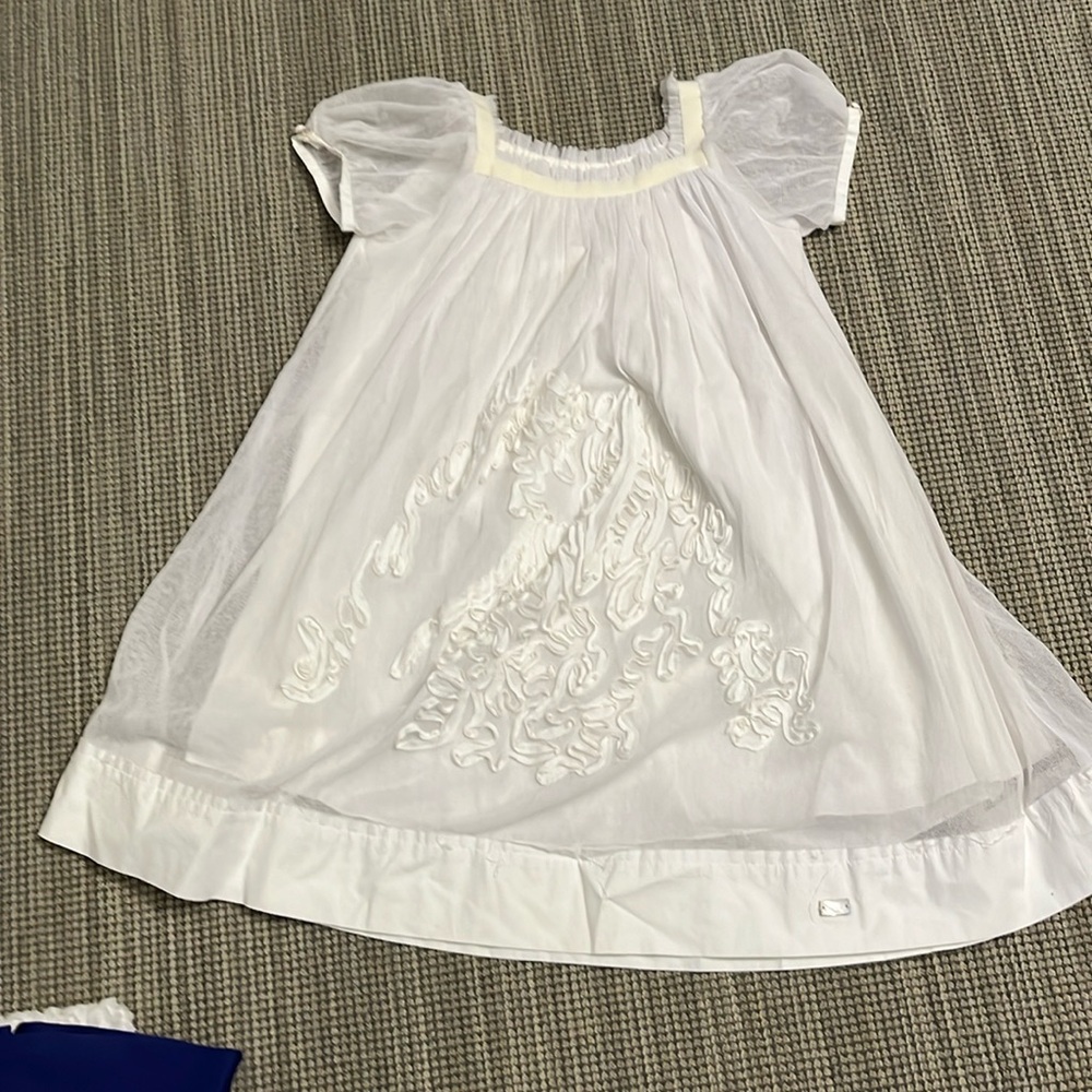 Girls Alberta Ferretti Dress Size 36 excellent condition